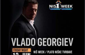 Vlado Georgiev pred nastup na Niš week-u: Publika je ovde mnogo dobra, baš se radujem koncertu Vlado Georgijev