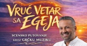 „Vruć vetar sa Egeja” u Nišu – scensko putovanje kroz grčku muziku Vruć vetar sa Egeja - scensko putovanje kroz grčku muziku
