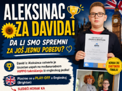 David iz Aleksinca među najboljima na svetu iz engleskog jezika, potrebna pomoć za odlazak na dalje takmičenje u Engleskoj Za Davida