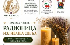 Tradicija i savremeni dizajn na radionici izlivanja sveća Udruženja „Višnja”