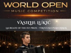 Veliki uspeh virtuoza niške muzičke škole: Vasiliје Lukić laureat World Open Music Competition-a