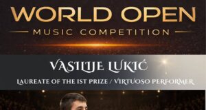 Veliki uspeh virtuoza niške muzičke škole: Vasiliје Lukić laureat World Open Music Competition-a