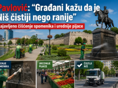 Pavlović: „Građani kažu da je Niš čistiji nego ranije”, najavljeno čišćenje spomenika i urednije pijace