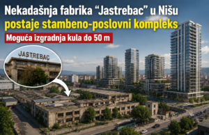 „Jastrebac” postaje poslovno-stambena zona: Moguća gradnja kula viših od 50 metara