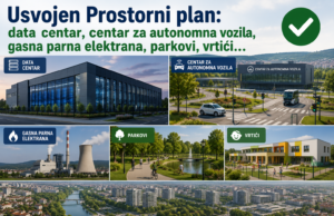 Usvojen Prostorni plan: data centar, centar za autonomna vozila, gasna parna elektrana, parkovi, vrtići…