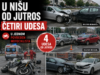 U Nišu od jutros četiri udesa. U jednom povređen motociklista