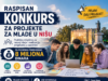 Raspisan konkurs za projekte za mlade u Nišu, za podršku predviđeno 8 miliona dinara