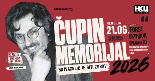 Čupin memorijal 2026