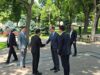 Premijer Đuro Macut u Nišu otvorio kancelariju predsednika Vlade Srbije Doček prijema Đuro Macute u Nišu
