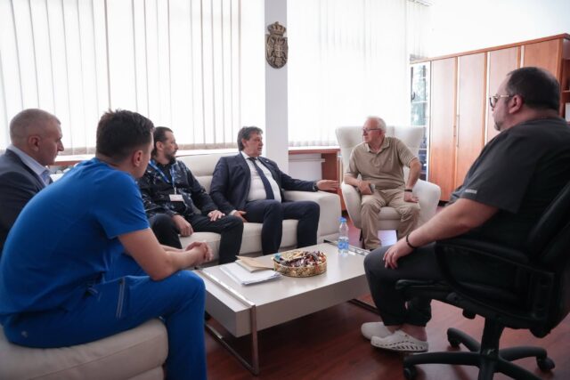 Gašić razgovarao sa novim direktorom Kliničkog centra Niš