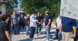 Gradonačelnik obišao Gornji Matejevac: U toku uređenje ulica Padinska i Gavrila Principa