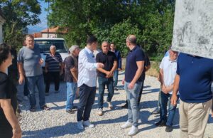 Gradonačelnik obišao Gornji Matejevac: U toku uređenje ulica Padinska i Gavrila Principa
