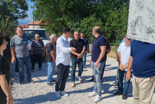Gradonačelnik obišao Gornji Matejevac: U toku uređenje ulica Padinska i Gavrila Principa