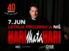 KONCERT HARI MATA HARIJA U NIŠU: POZNATI PEVAČ NASTAVLJA TURNEJU U SRBIJI POSLE SPEKTAKULARNIH KONCERATA U BEOGRADU KONCERT HARI MATA HARIJA U NIŠU