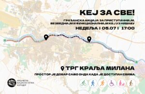 Kej za sve: Šetnjom uz Nišavu do bezbednijeg i uređenijeg prostora za pešake i bicikliste Kej za sve