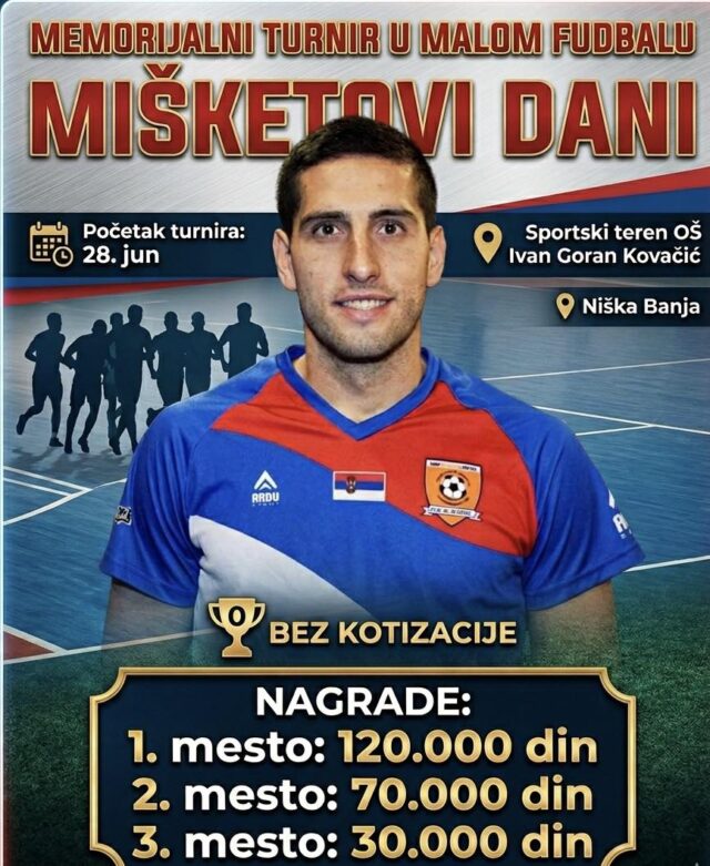 Memorijalni turnir u malom fudbalu „Mišketovi dani“ Memorijalni turnir u malom fudbalu „Mišketovi dani“