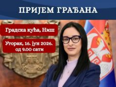 Ministarka Jelena Žarić Kovačević razgovaraće sa Nišlijama u Gradskoj kući