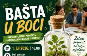 Bašta u boci: Besplatna radionica finansijske pismenosti