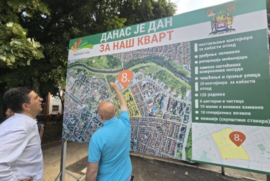 Akcija „Dan za naš kvart“ nastavljena u Duvaništu: Uređuju se zelenilo, parking i javne površine