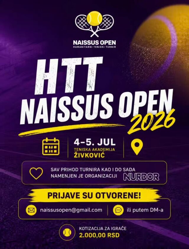 Naissus open 2026 Naissus open 2026