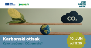 Predavanje o karbonskom otisku i izračunavanju CO₂ emisija u Evropskoj kući Niš Predavanje o karbonskom otisku i izračunavanju CO₂ emisija