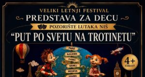 Veliki letnji festival u Niškoj Banji donosi dečju predstavu Put po svetu na trotinetu
