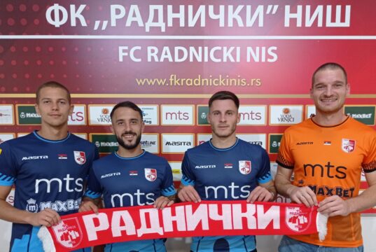 Veličković, Vidović, Kostić i Rošević zadužili dres Radničkog