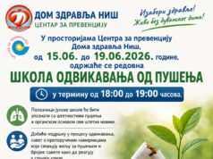 Dom zdravlja Niš organizuje školu odvikavanja od pušenja