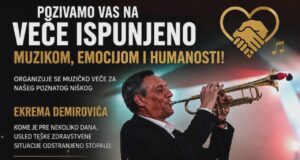 Humanitarno muzičko veče za trubača Ekrema Demirovića Humanitarno muzičko veče