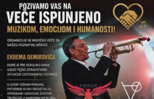 Humanitarno muzičko veče za trubača Ekrema Demirovića Humanitarno muzičko veče
