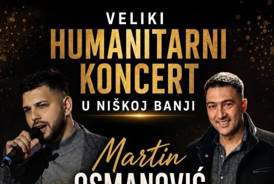 Humanitarni koncert Martina Osmanovića u Niškoj Banji za Olgu