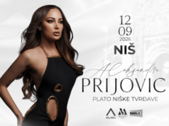 Koncert Aleksandre Prijović u Tvrđavi, ulaznice do 5.000 dinara Aleksandre Prijović