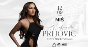 Koncert Aleksandre Prijović u Tvrđavi, ulaznice do 5.000 dinara Aleksandre Prijović