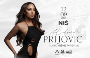Koncert Aleksandre Prijović u Tvrđavi, ulaznice do 5.000 dinara Aleksandre Prijović