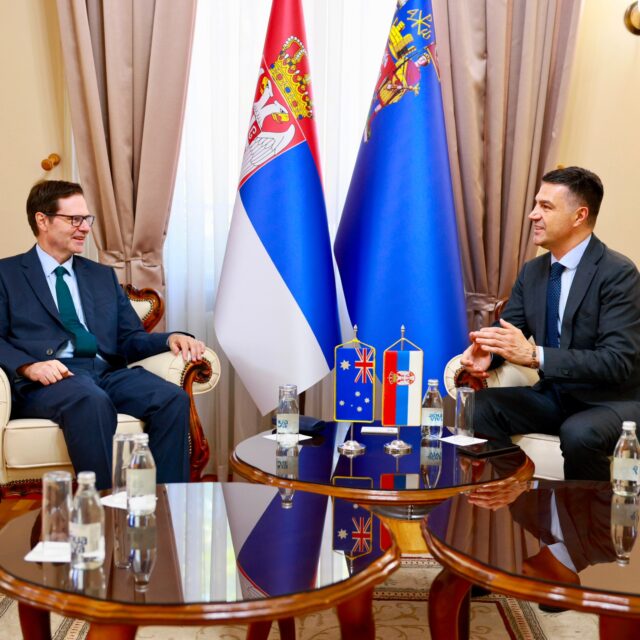 Ambasador Australije i gradonačelnik Niša