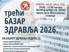 U subotu Bazar zdravlja u parku kod Crkve Svete Petke Bazar zdravlja