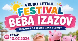 Najslađa trka: Beba izazov večeras u Niškoj Banji Beba izazov večeras u Niškoj Banji