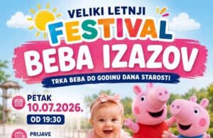 Najslađa trka: Beba izazov večeras u Niškoj Banji Beba izazov večeras u Niškoj Banji