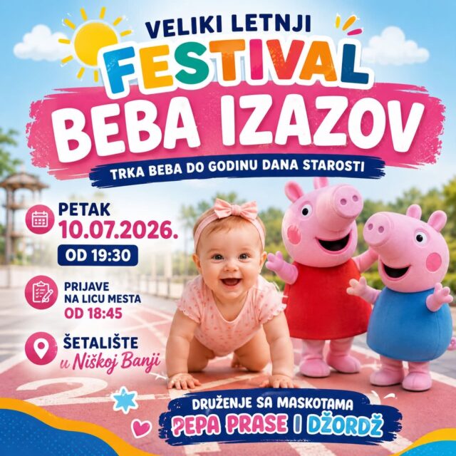 Beba izazov večeras u Niškoj Banji