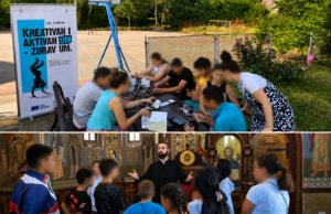 Kreativnost, sport i razgovor kao put do boljeg mentalnog zdravlja dece iz rezidencijalnih ustanova Projekat Kreativan i aktivan um - zdrav um