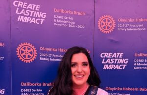 Daliborka Bradić nova guvernerka Rotari distrikta 2483 za Srbiju i Crnu Goru Daliborka Bradić