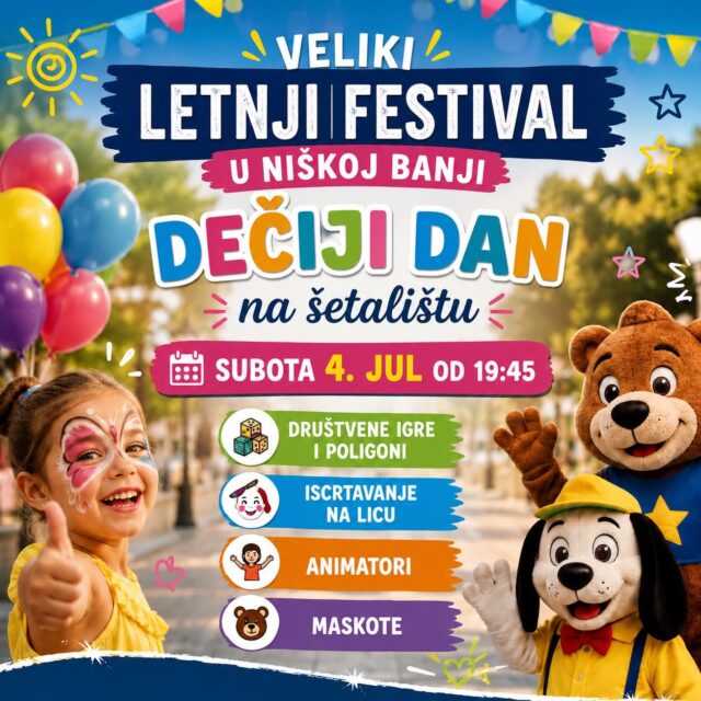 Dečiji dan u Niškoj Banji