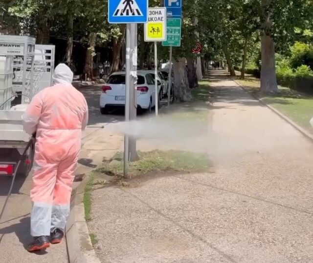 Dezinfekcija javnih površina Dezinfekcija javnih površina