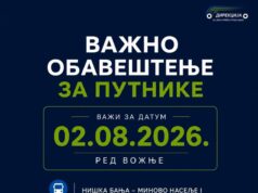 Dodatni polasci za Nišku Banju za praznik Sveti Ilija Dodatni polasci za Nišku Banju za praznik Sveti Ilija