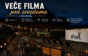 Filmsko veče pod otvorenim nebom u Zoo kutku Filmsko veče pod otvorenim nebom u Zoo kutku
