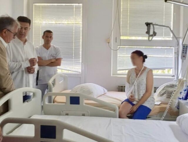 Gradonačelnik Pavlović obišao povređene u nesreći u Crnoj Gori