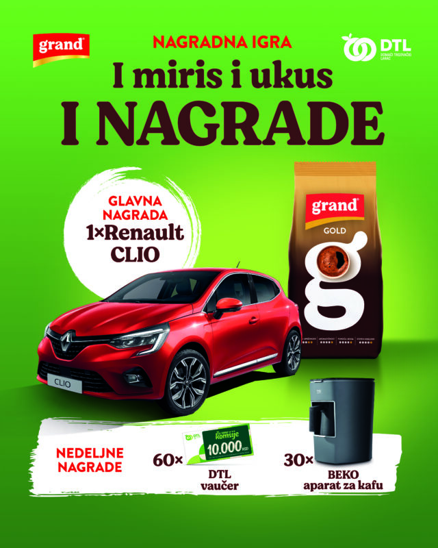 Grand kada i DTL nagradna igra