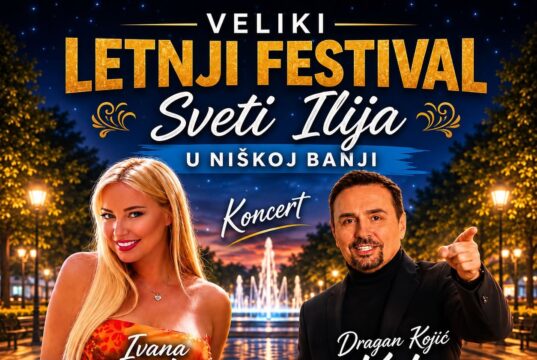 Ivana Jordan i Dragan Kojić Keba 1. i 2. avgusta u Niškoj Banji Ivana Jordan i Dragan Kojić Keba