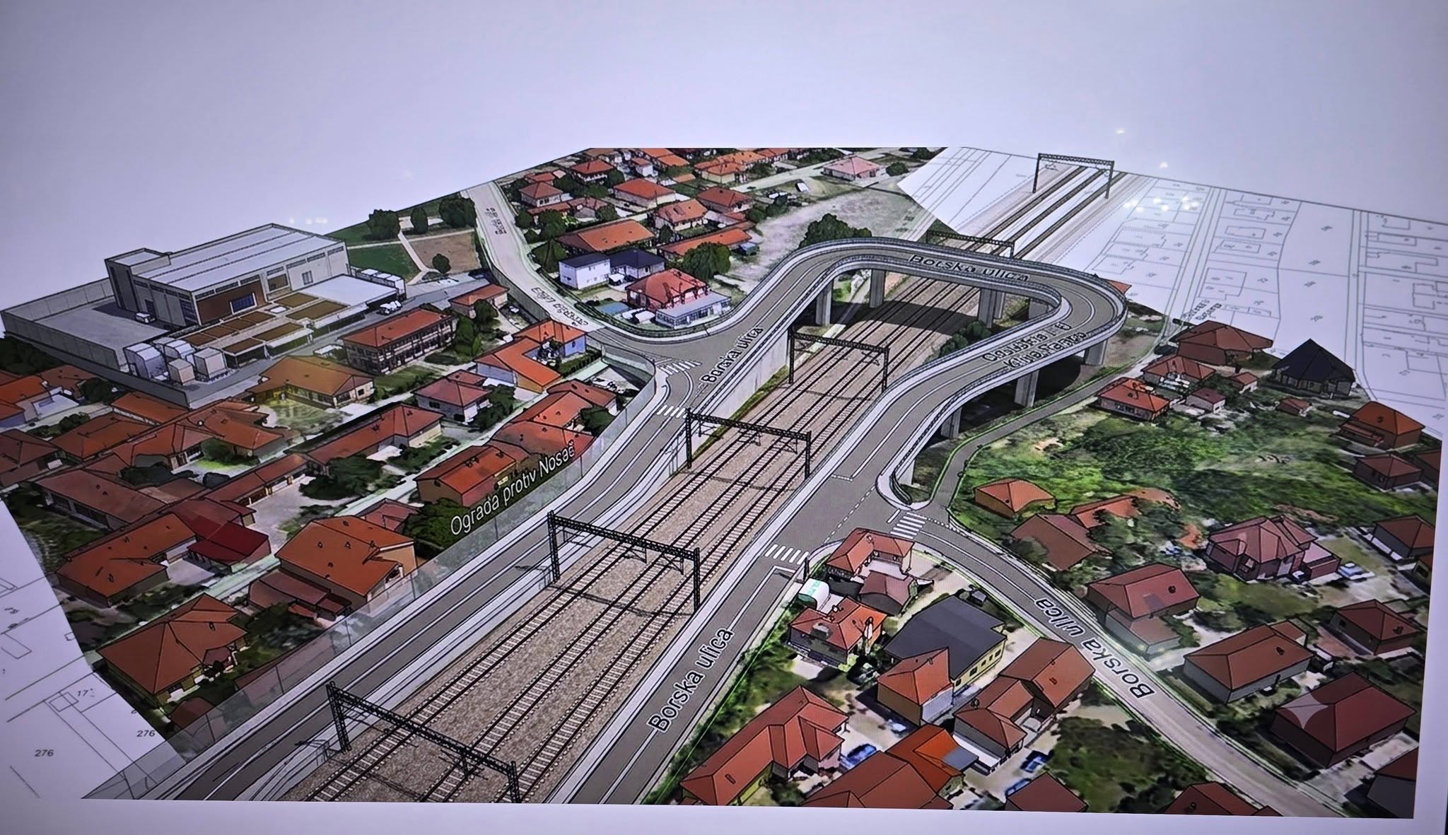 Konačno rešenje za prelaz preko železničke obilaznice