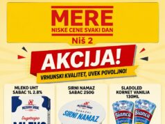 MERE 2 akcija od 15.07.2026 do 05.08.2026 Mere 2 Niš akcija